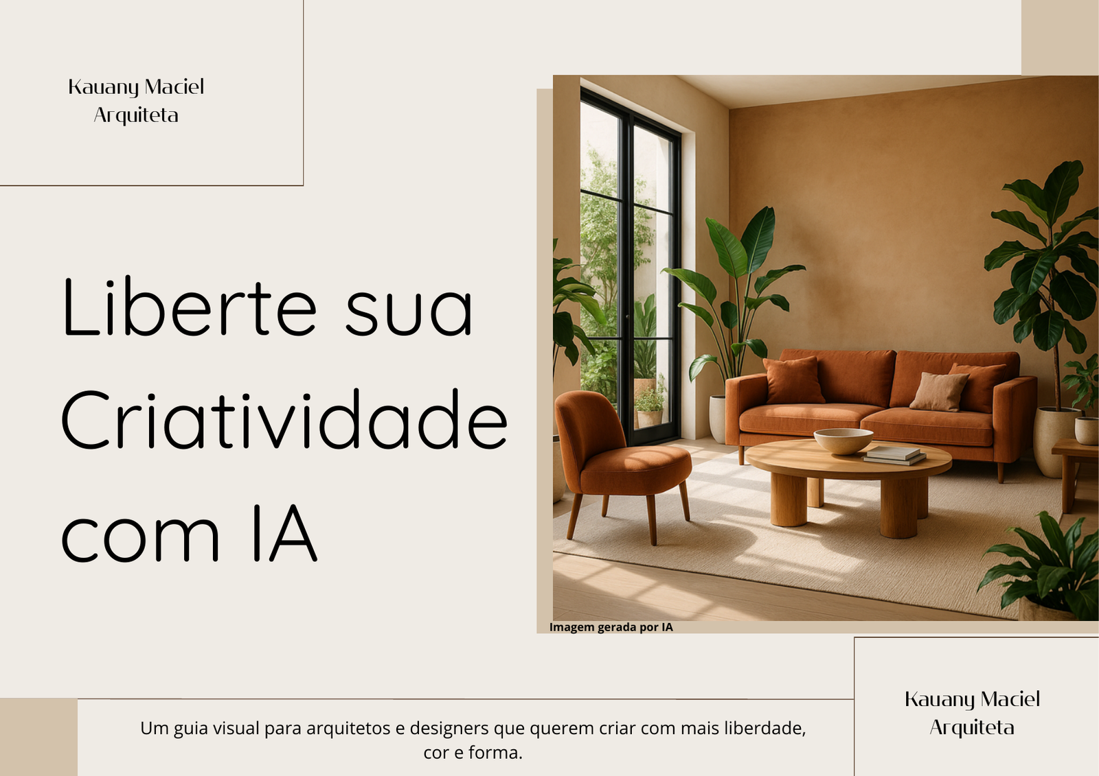 Imagem de capa do guia IA na Arquitetura